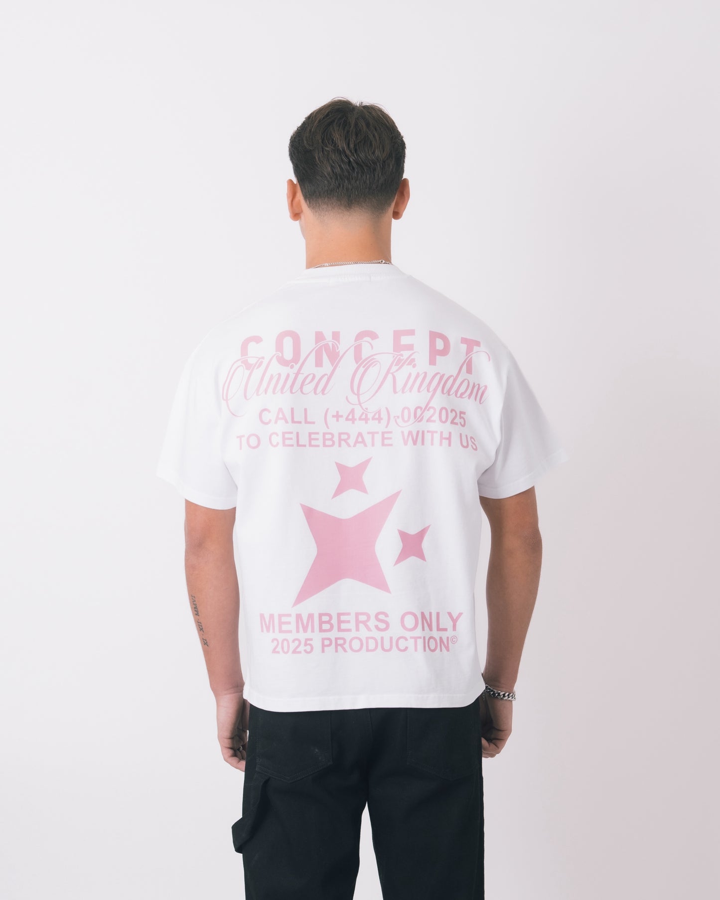 PINK MEMBERS STARS TEE